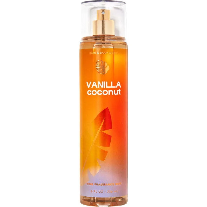 Bath & Body Works Vanilla Coconut parfüm şişesi