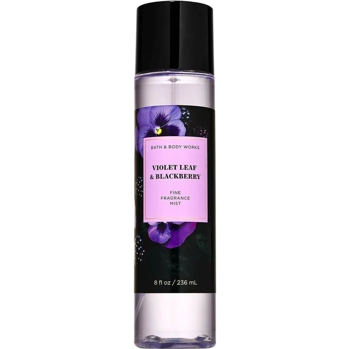 Bath & Body Works Violet Leaf & Blackberry parfüm şişesi