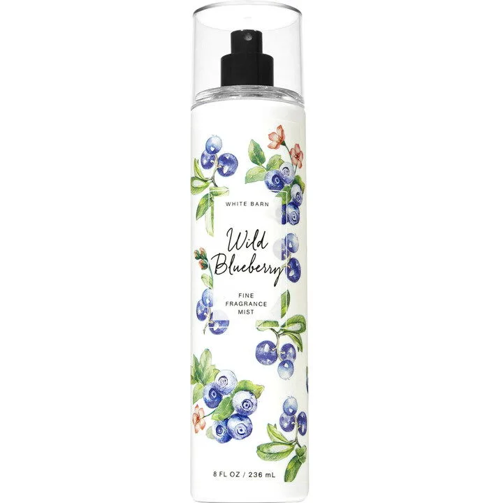 Bath & Body Works White Barn Wild Blueberry parfüm şişesi
