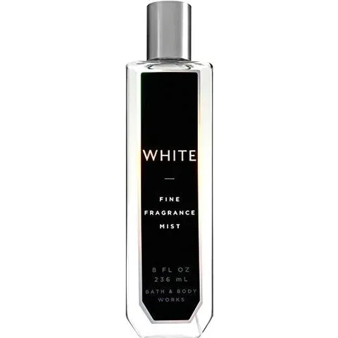 Bath & Body Works White Bath & Body Works Fragrance Mist parfüm şişesi