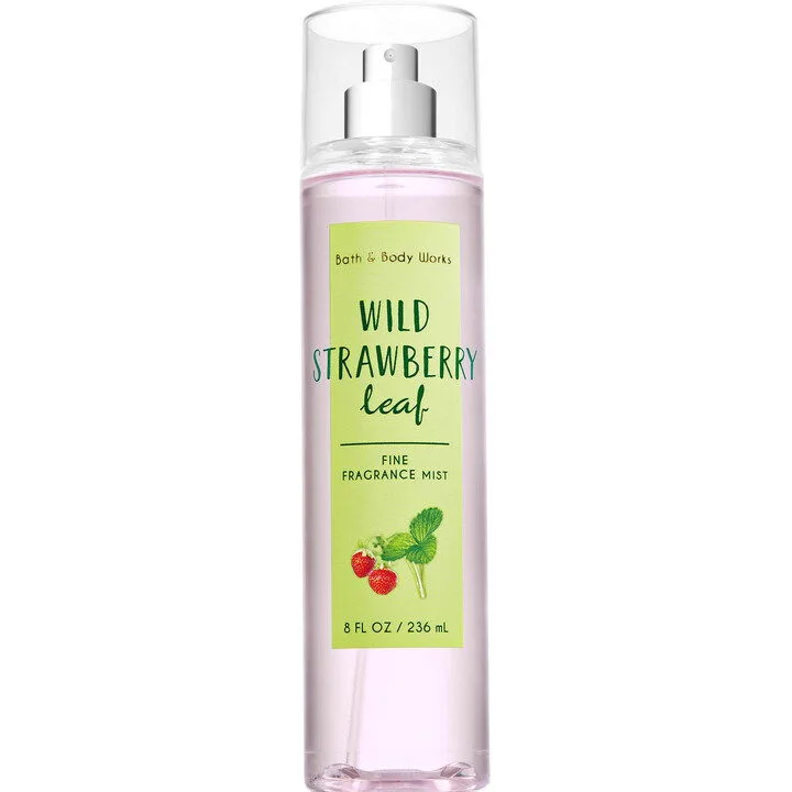 Bath & Body Works Wild Strawberry Leaf parfüm şişesi