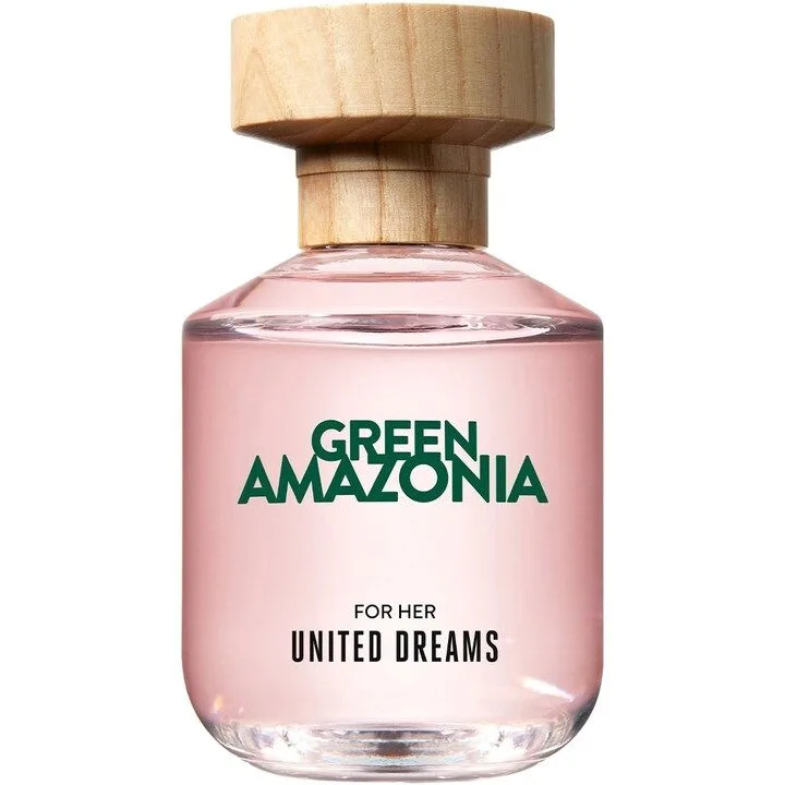 Benetton Green Amazonia For Her parfüm şişesi