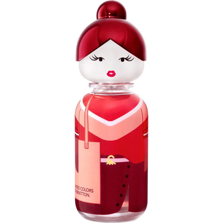 Benetton Red Rose parfüm şişesi