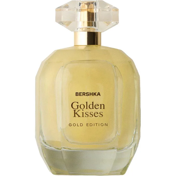 Bershka Golden Kisses parfüm şişesi