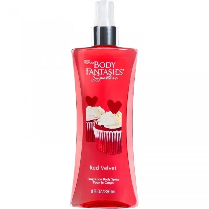 Body Fantasies Red Velvet parfüm şişesi