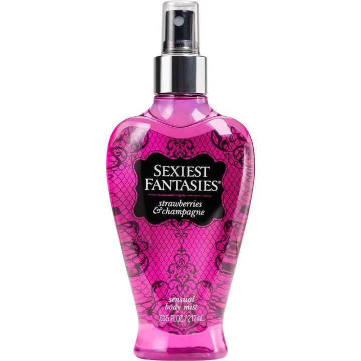 Body Fantasies Strawberries & Champagne parfüm şişesi