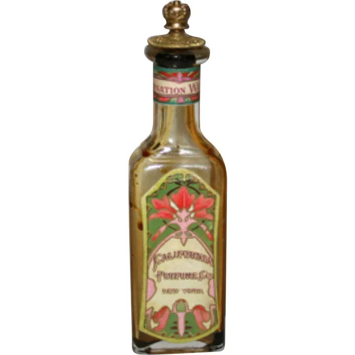 Carnation California Perfume Company Toilet Water