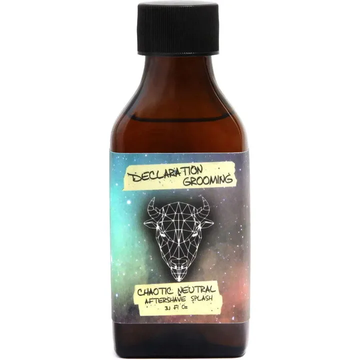 Chaotic Neutral Declaration Grooming Aftershave Splash