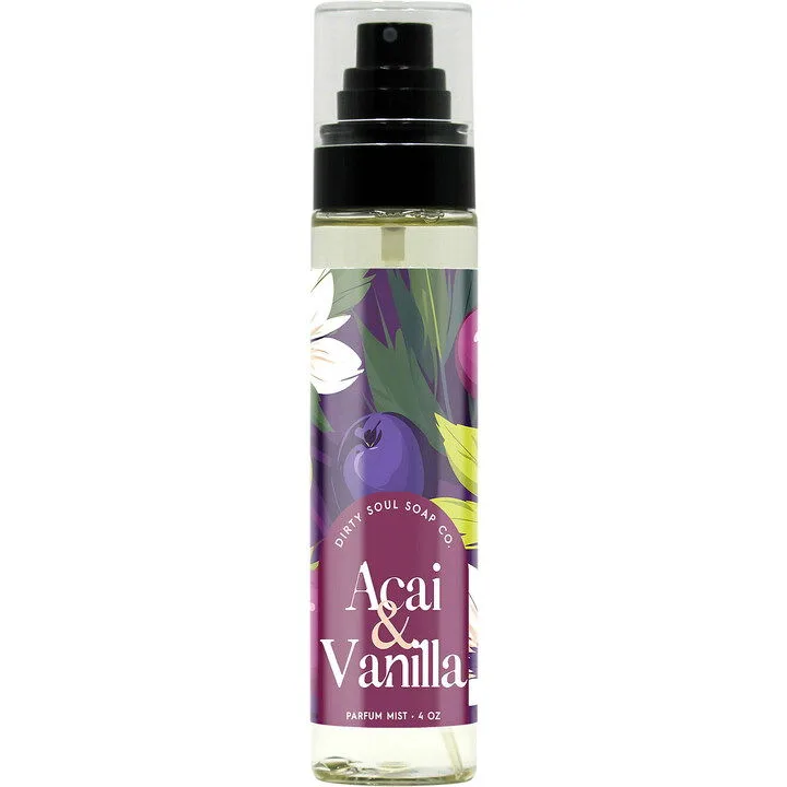 Acai & Vanilla Dirty Soul Soap Co. Parfum Mist