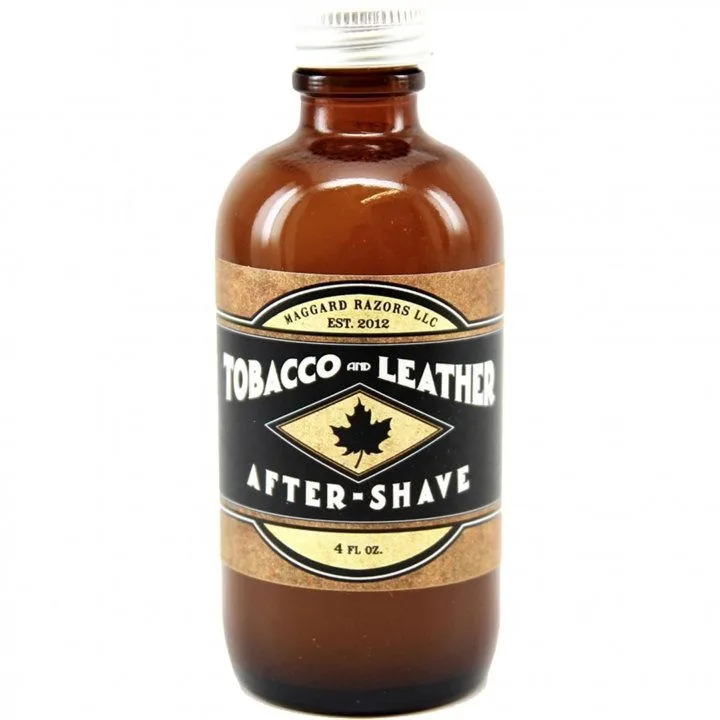 Tobacco & Leather Maggard Razors After Shave Splash