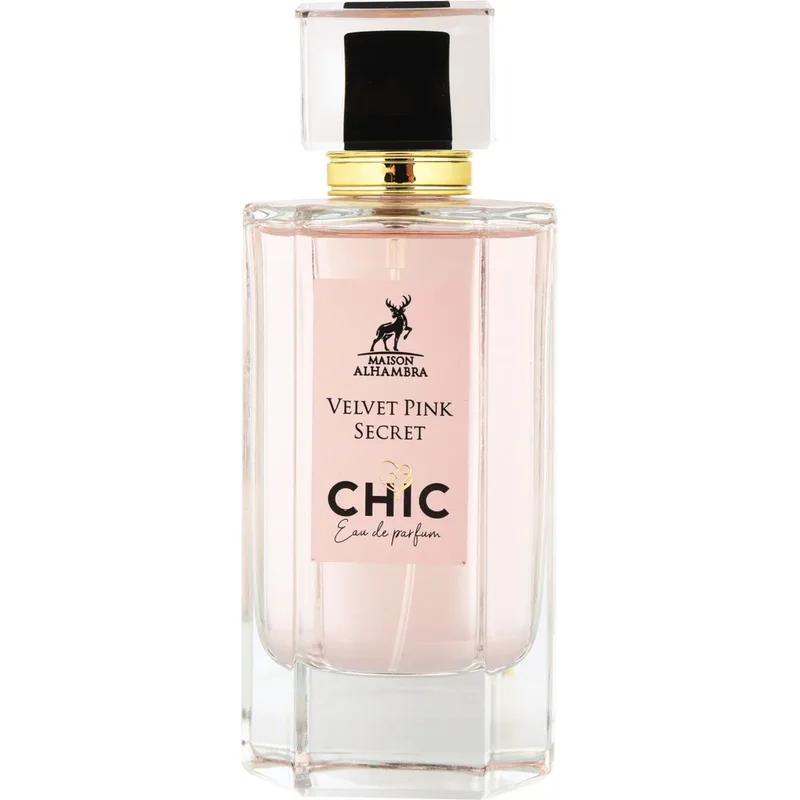 Maison Alhambra Chic Velvet Pink Secret parfüm şişesi