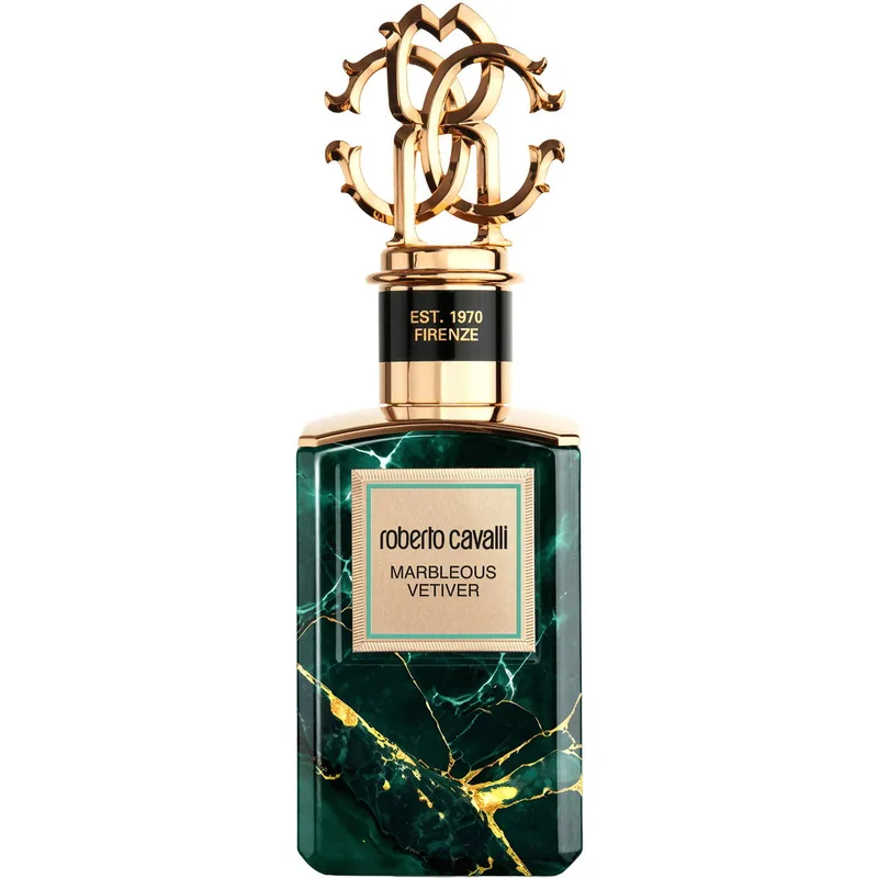 Roberto Cavalli Marbleous Vetiver parfüm şişesi