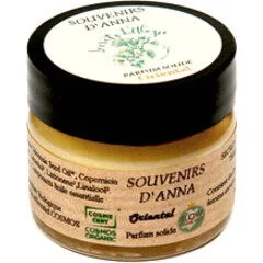 Souvenir d'Anna - Oriental Secrets d'Aloyse Parfum Solide