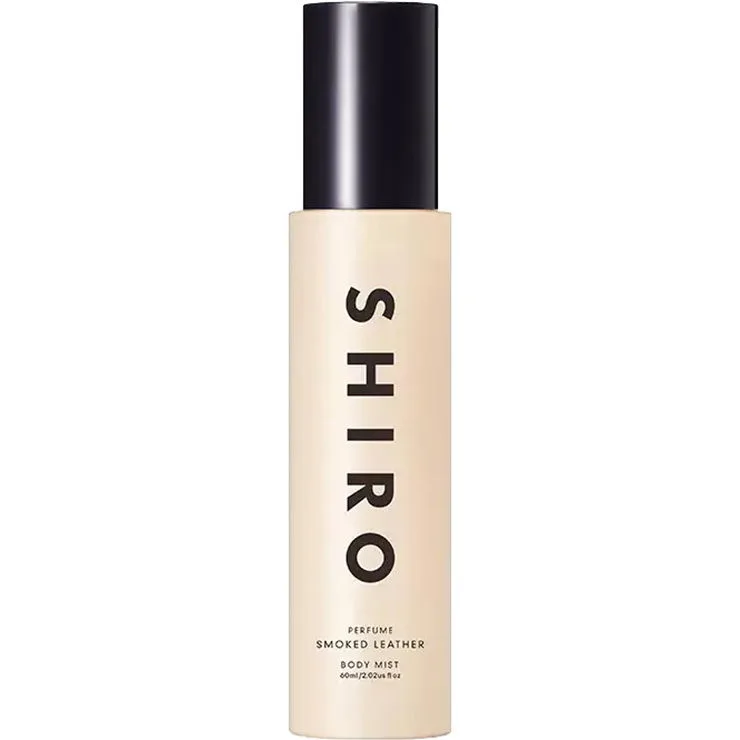 Shiro Smoked Leather スモーク レザー Shiro Body Mist parfüm şişesi