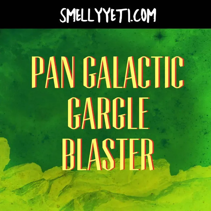 Smelly Yeti Pan Galactic Gargle Blaster parfüm şişesi