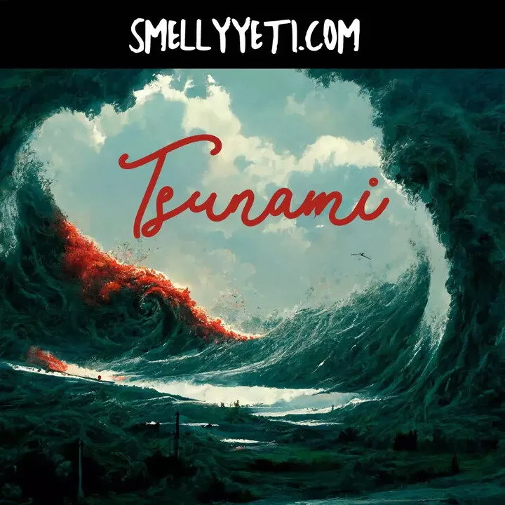 Smelly Yeti Tsunami parfüm şişesi