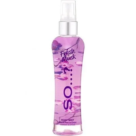 So...? So...? Fresh Musk parfüm şişesi