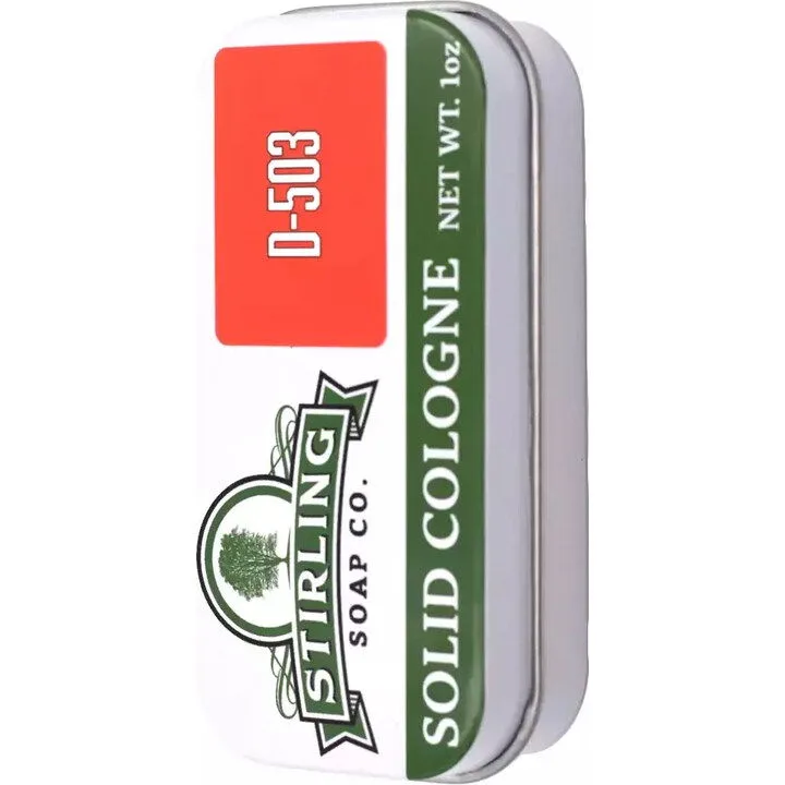Stirling Soap D 503 Stirling Soap Solid Cologne parfüm şişesi