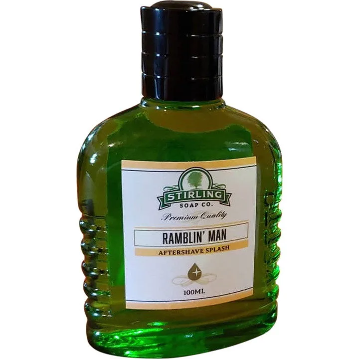 Stirling Soap Ramblin' Man Stirling Soap Aftershave parfüm şişesi