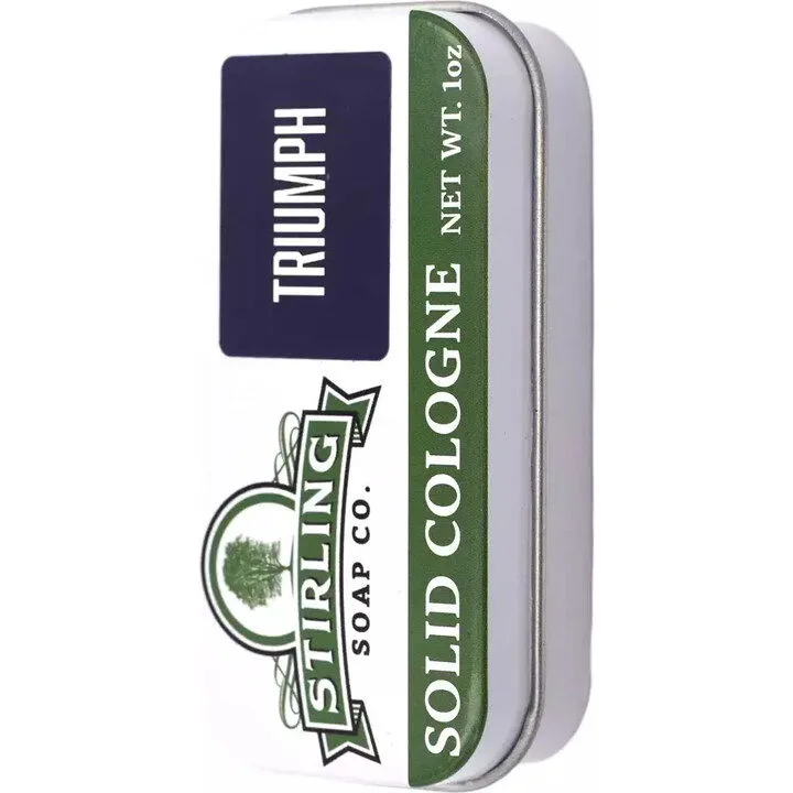 Stirling Soap Triumph Stirling Soap Solid Cologne parfüm şişesi