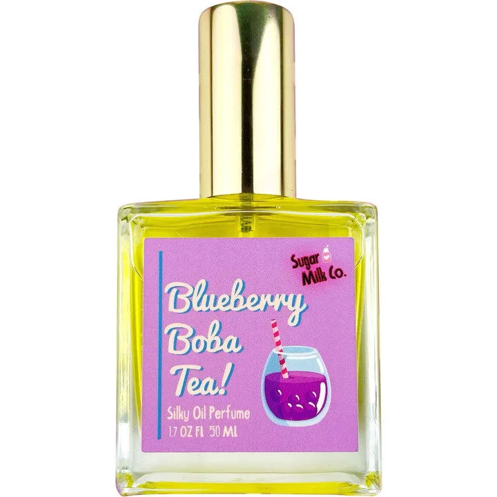 Blueberry Boba Tea!