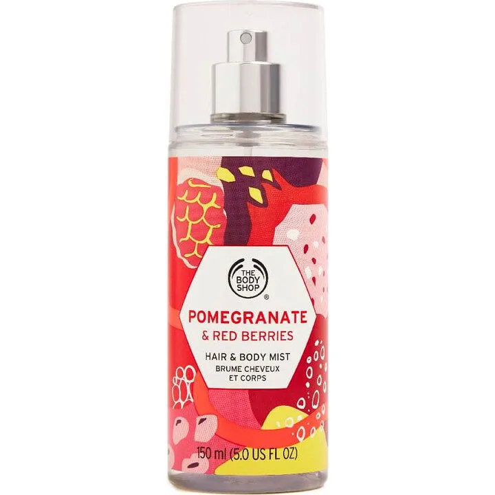 The Body Shop Pomegranate & Red Berries parfüm şişesi