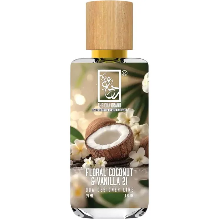 The Dua Brand Floral Coconut & Vanilla 21 parfüm şişesi