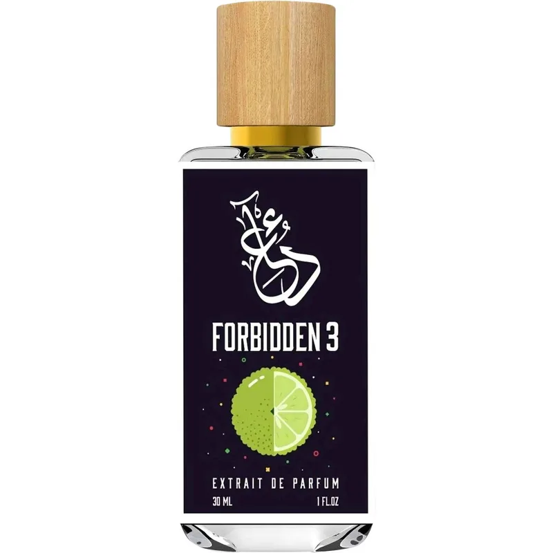 The Dua Brand Forbidden 3 parfüm şişesi