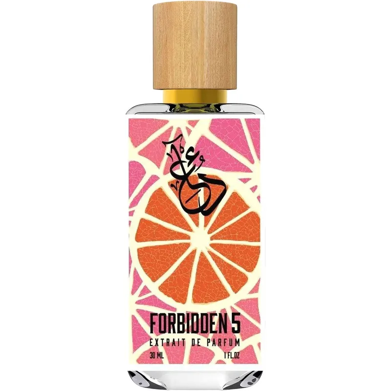 The Dua Brand Forbidden 5 parfüm şişesi