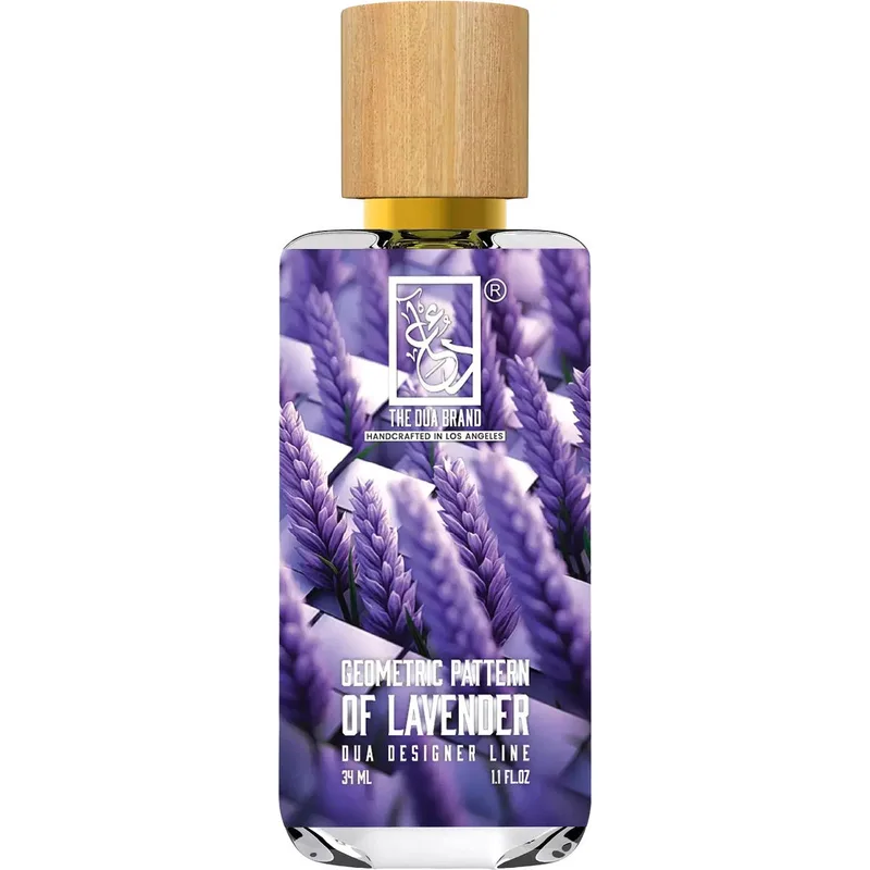 The Dua Brand Geometric Pattern Of Lavender parfüm şişesi