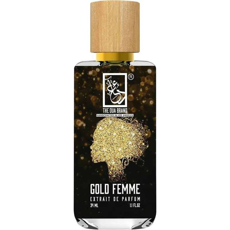 The Dua Brand Gold Femme parfüm şişesi