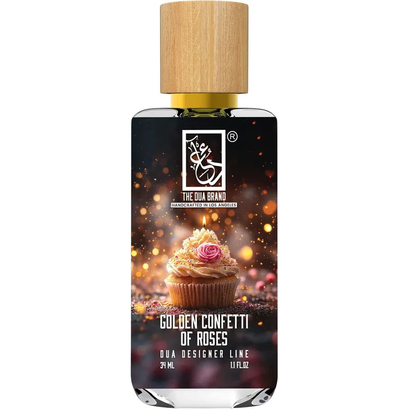 The Dua Brand Golden Confetti Of Roses parfüm şişesi