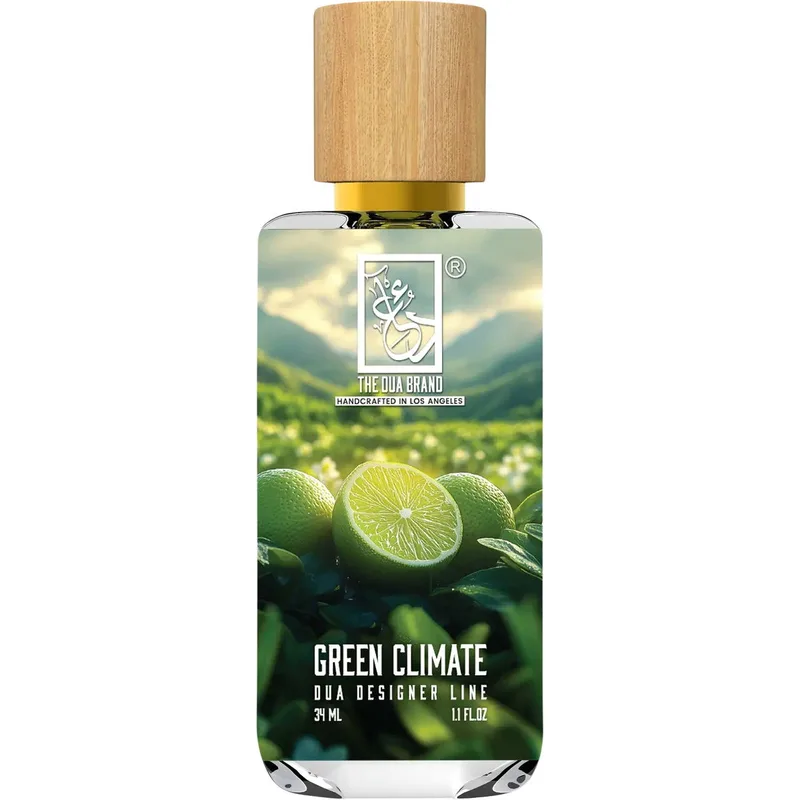 The Dua Brand Green Climate parfüm şişesi