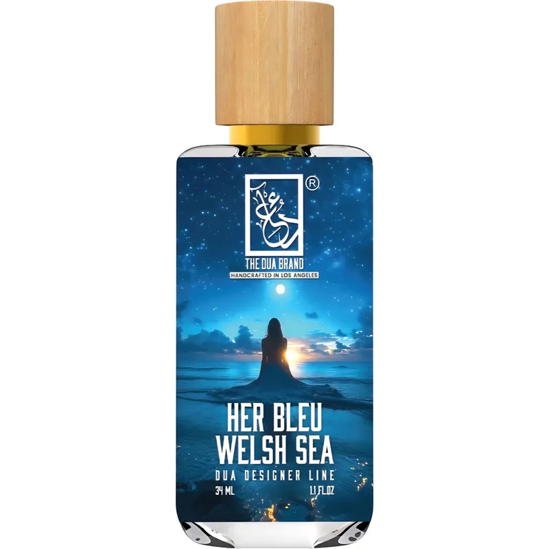 The Dua Brand Her Bleu Welsh Sea parfüm şişesi