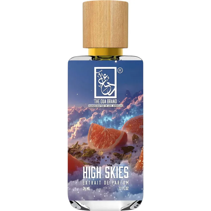 The Dua Brand High Skies parfüm şişesi