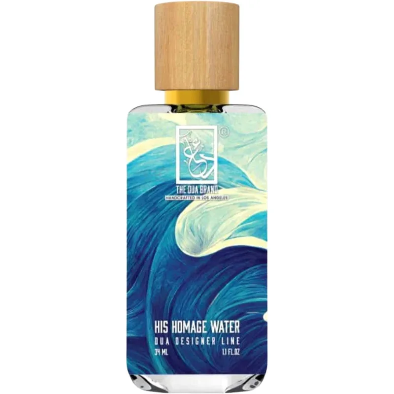 The Dua Brand His Homage Water parfüm şişesi
