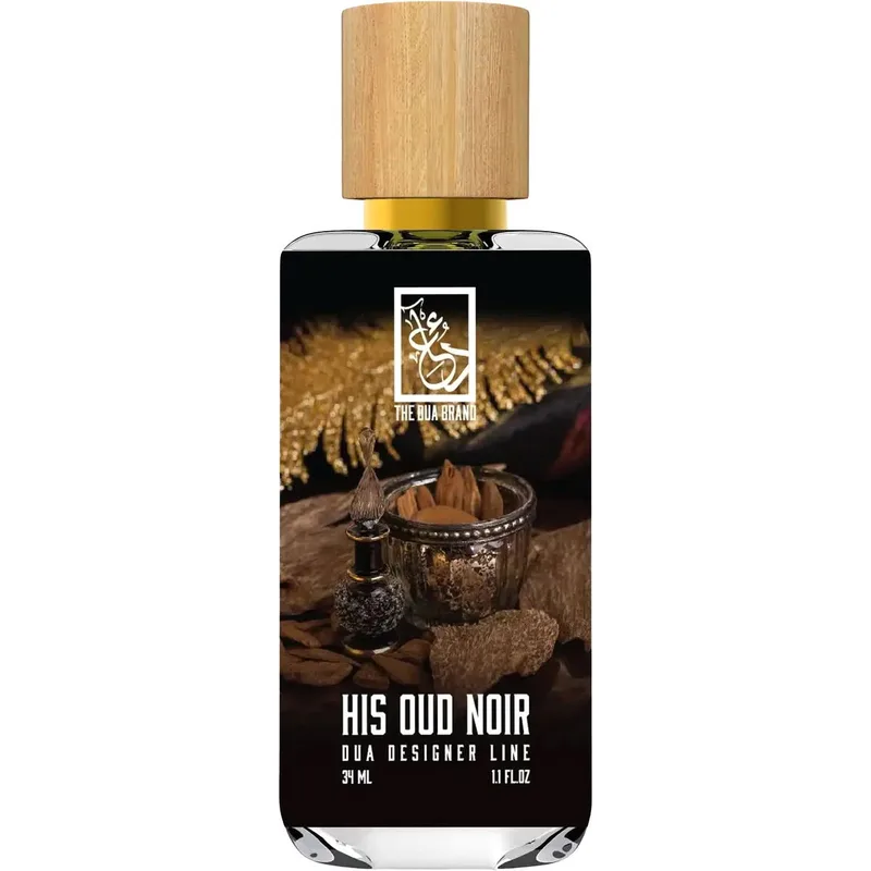 The Dua Brand His Oud Noir parfüm şişesi
