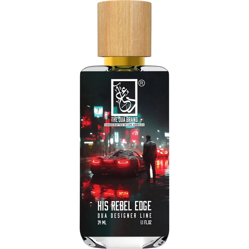 The Dua Brand His Rebel Edge parfüm şişesi