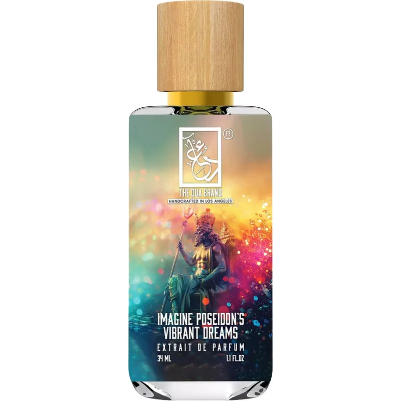 The Dua Brand Imagine Poseidon's Vibrant Dreams parfüm şişesi