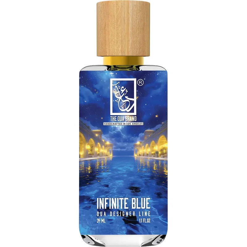 The Dua Brand Infinite Blue parfüm şişesi