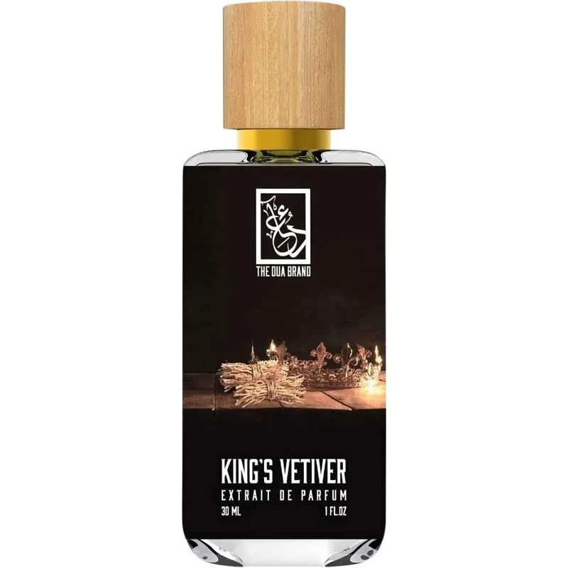 The Dua Brand King's Vetiver parfüm şişesi