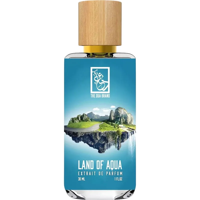 The Dua Brand Land Of Aqua parfüm şişesi
