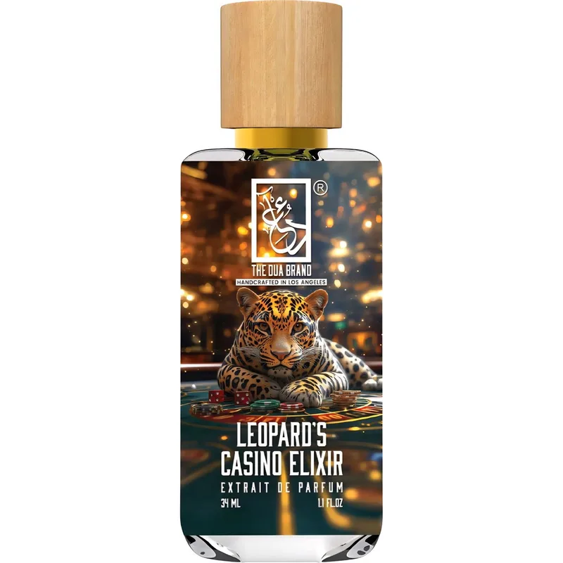 The Dua Brand Leopard's Casino Elixir parfüm şişesi