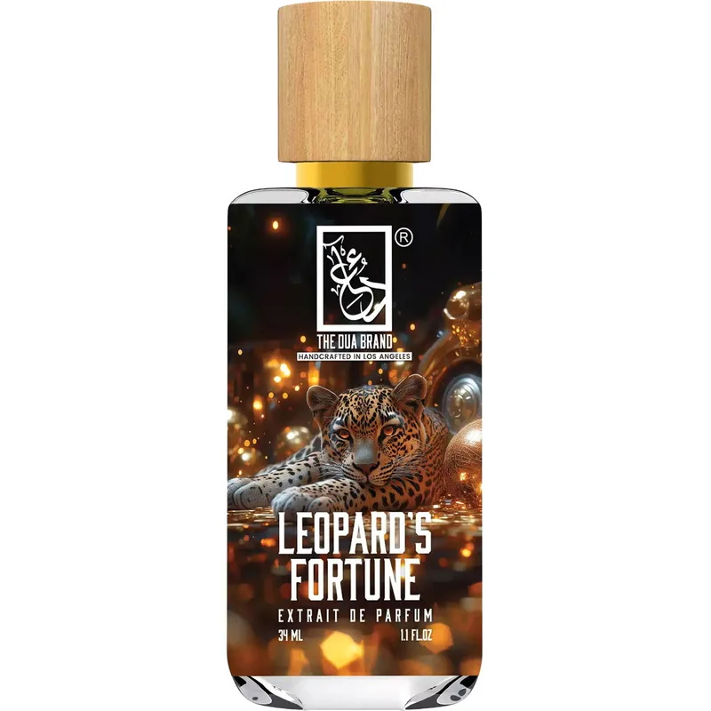 The Dua Brand Leopard's Fortune parfüm şişesi