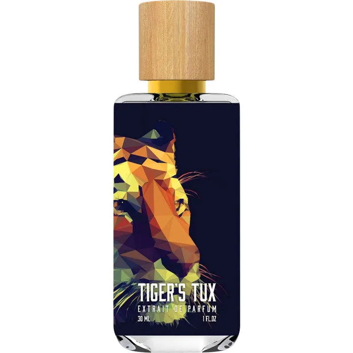 The Dua Brand Leopard's Tux Tiger's Tux parfüm şişesi