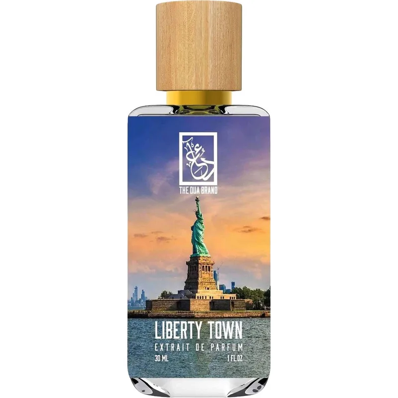 The Dua Brand Liberty Town parfüm şişesi