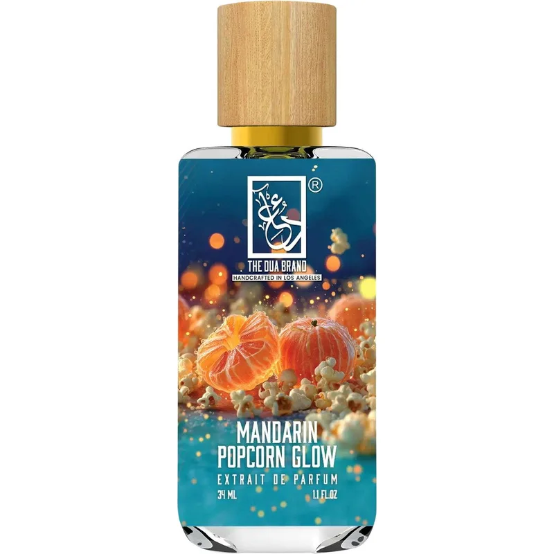 The Dua Brand Mandarin Popcorn Glow parfüm şişesi