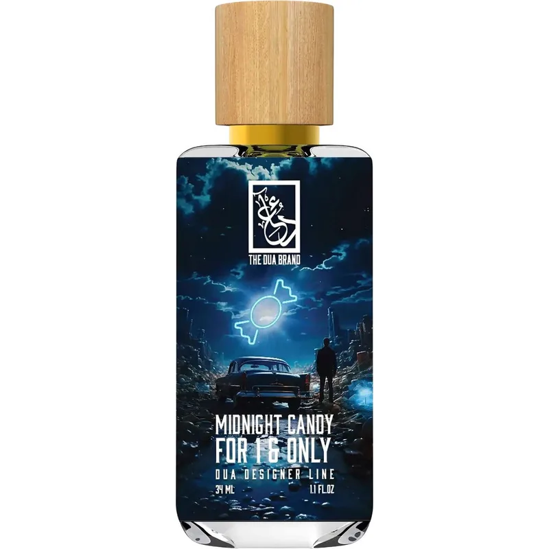 The Dua Brand Midnight Candy For 1 & Only parfüm şişesi