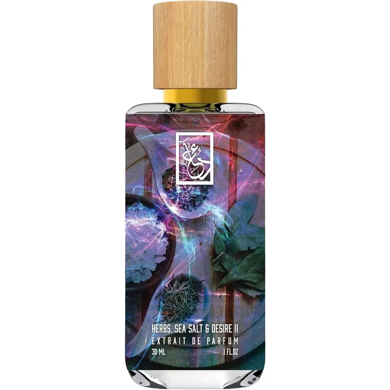 The Dua Brand Mint, Verte, Herbs & Sea Salt parfüm şişesi