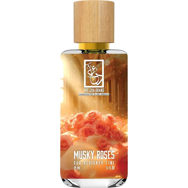 The Dua Brand Musky Roses parfüm şişesi